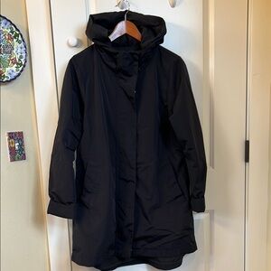 Athleta Hooded Raincoat L